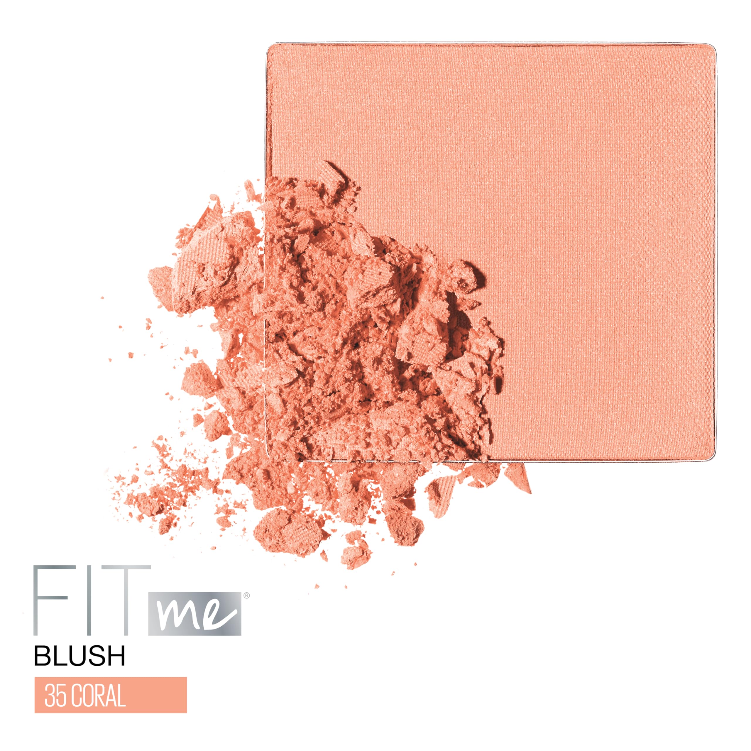 Foto 7 pulgar | Blush Maybelline Fit Me  Ligero  Suave Y Mezclable  Coral - Venta Internacional.