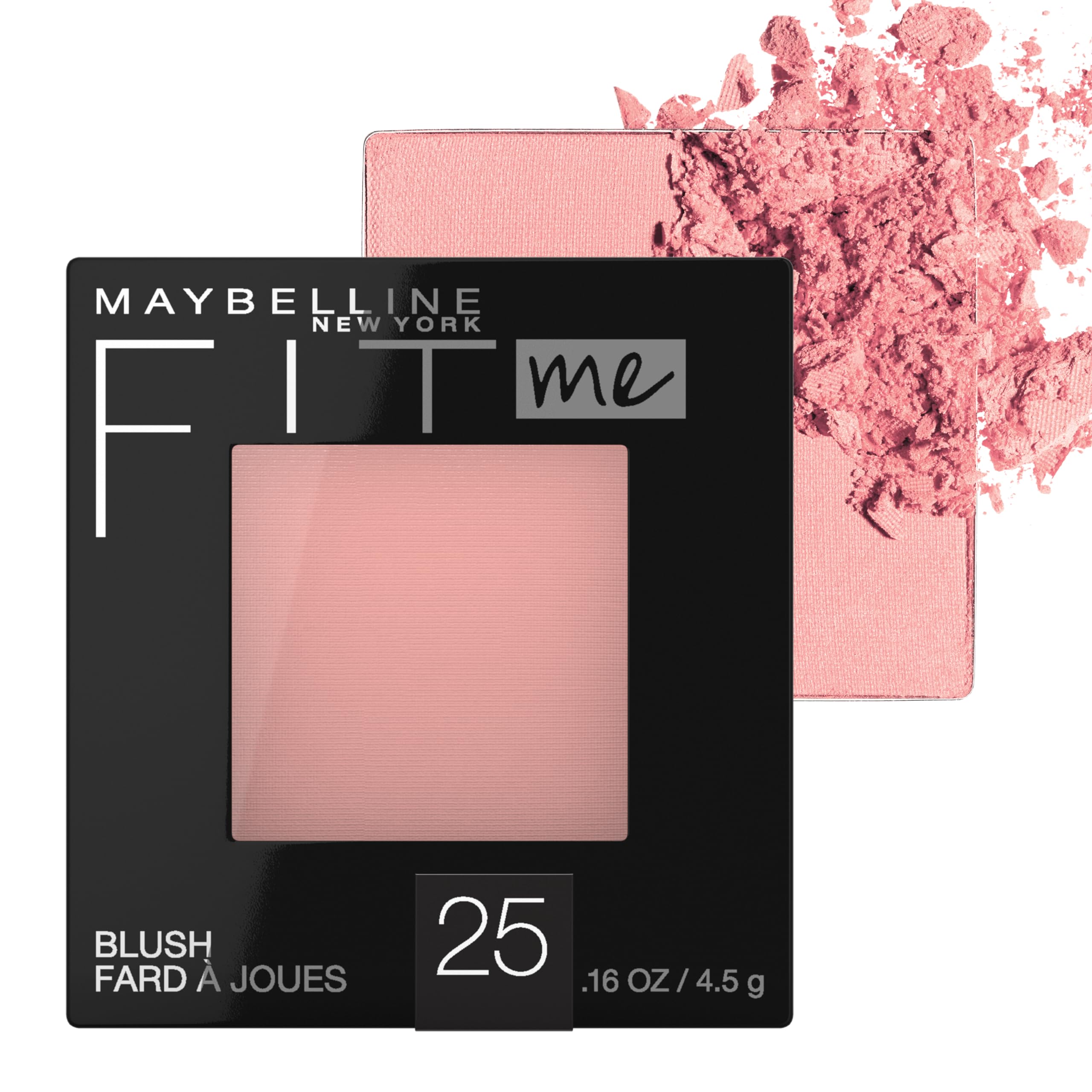 Foto 1 | Blush Maybelline Fit Me  Ligero  Suave Y Mezclable  Rosa - Venta Internacional.