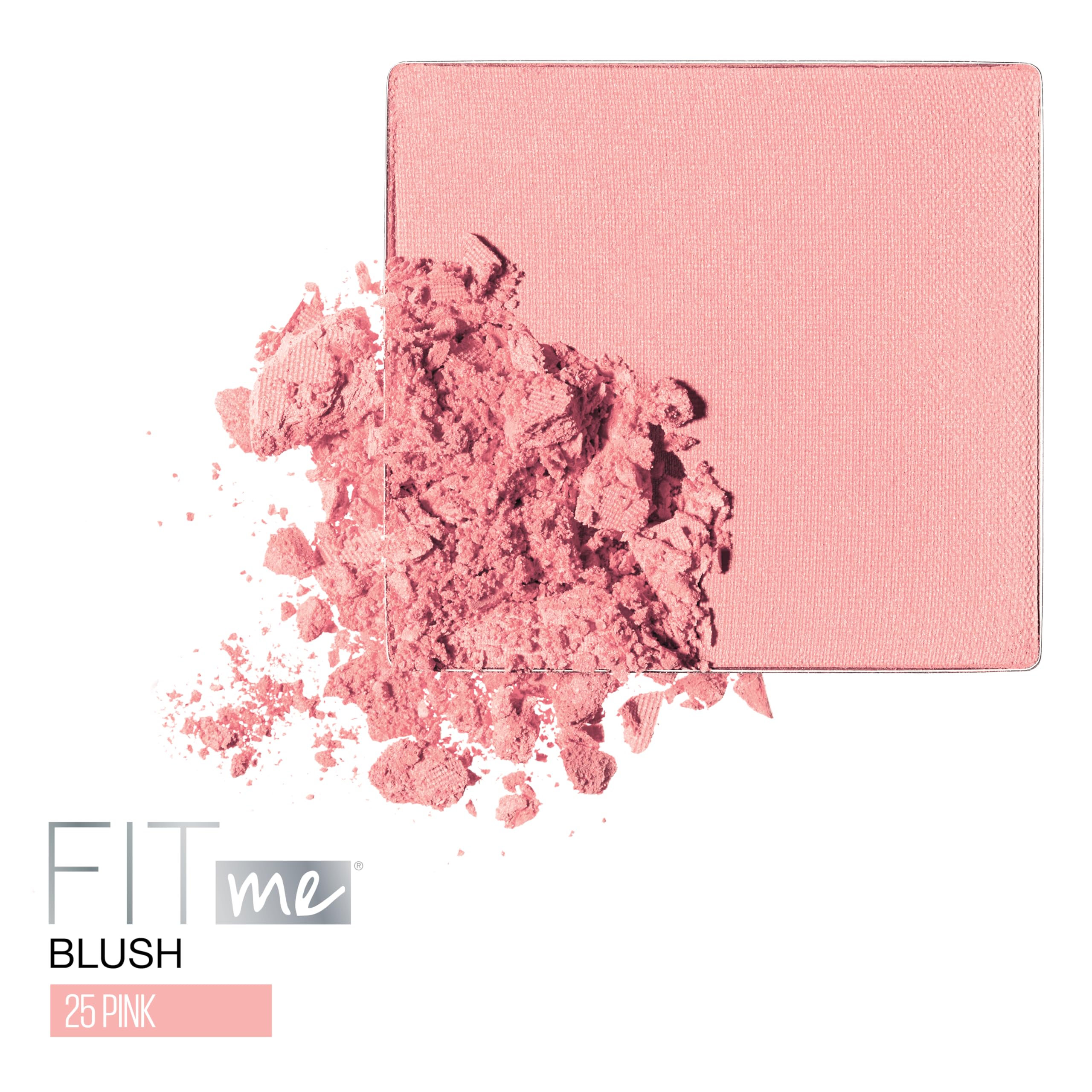 Foto 6 | Blush Maybelline Fit Me  Ligero  Suave Y Mezclable  Rosa - Venta Internacional.