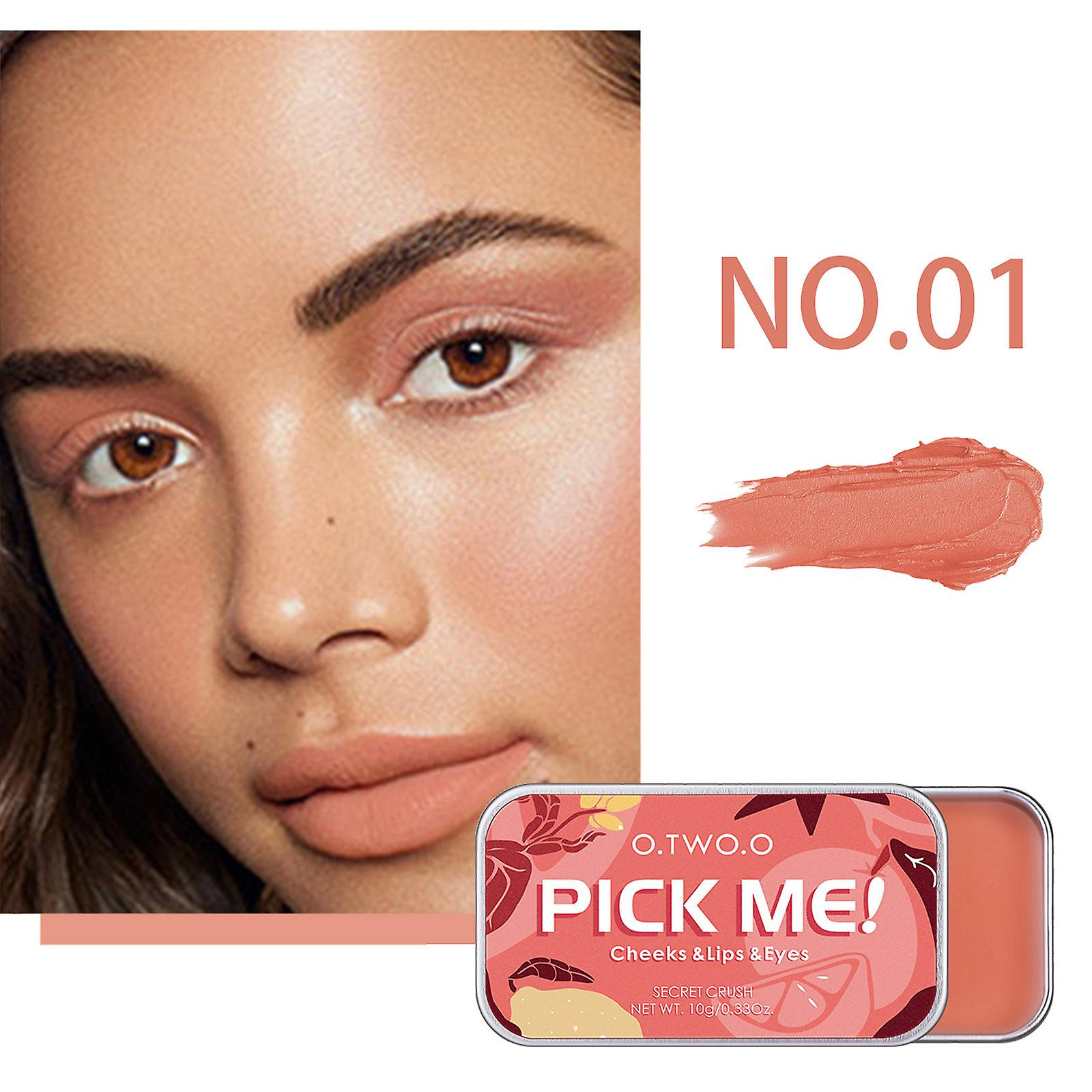 Foto 3 pulgar | Crema Colorete Monocromática Para Contorno 3 En 1 | Huoguo - Venta Internacional.
