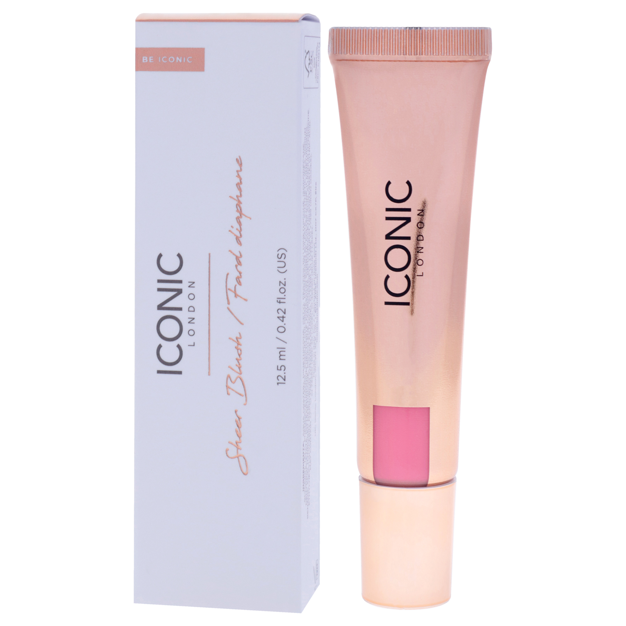 Foto 5 pulgar | Rubor En Crema Iconic London Power Pink 12 Ml - Venta Internacional.