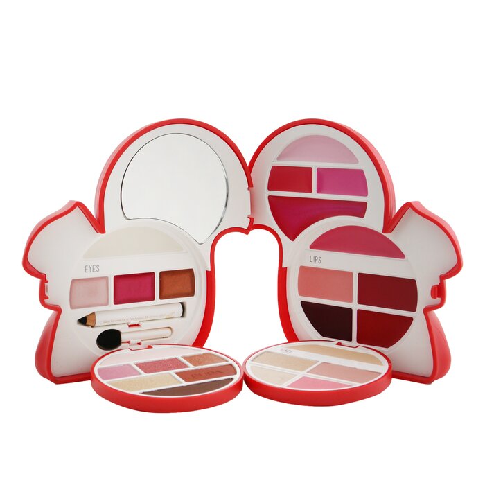 Set De Maquillaje Pupa Squirrel 4 Kit #004 Con Iluminador Facial Y Maquillaje - Venta Internacional.