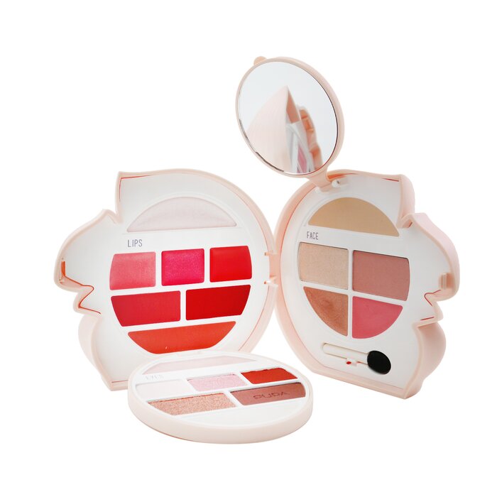 Set De Maquillaje Pupa Squirrel 3 Kit #011 Con Iluminador Facial Y Maquillaje - Venta Internacional.