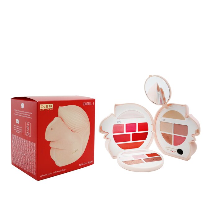 Foto 5 | Set De Maquillaje Pupa Squirrel 3 Kit #011 Con Iluminador Facial Y Maquillaje - Venta Internacional.