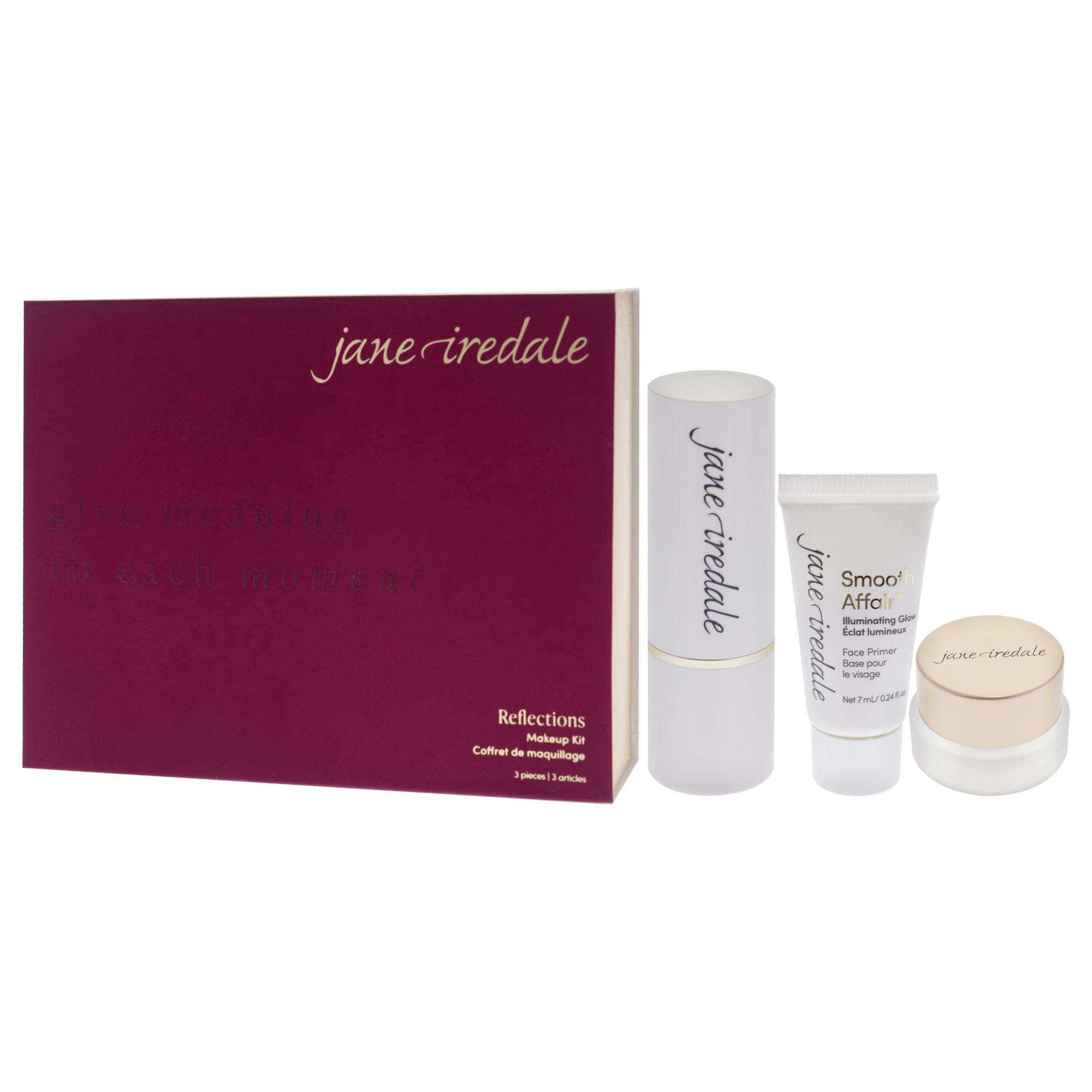 Foto 5 pulgar | Kit De Maquillaje Jane Iredale Reflections, Set De Regalo De 3 Piezas Con Imprimador - Venta Internacional.