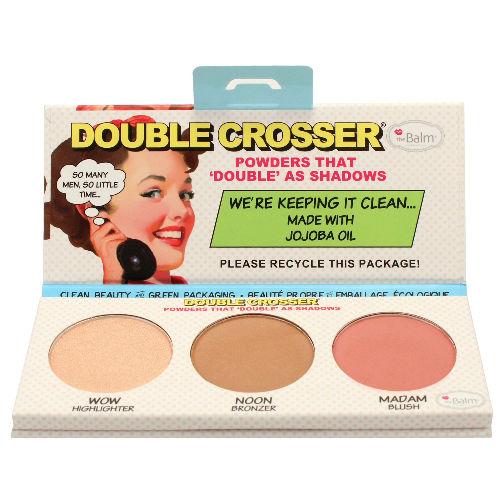 Foto 3 pulgar | Maquillaje Face Palette The Balm Double Crosser Para Mujer, 8.5 Ml - Venta Internacional.