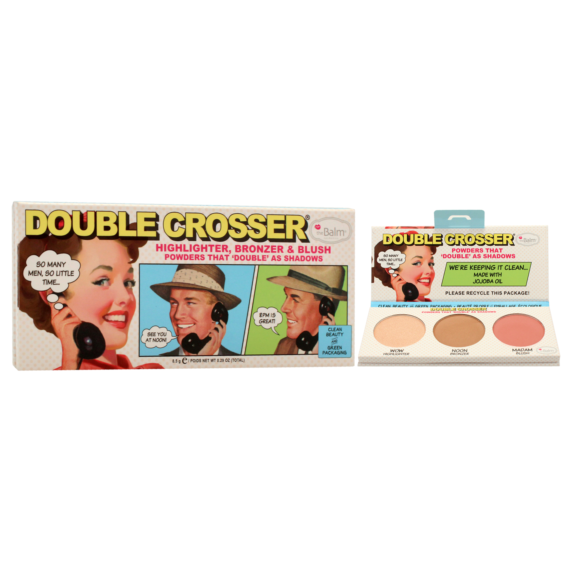 Foto 4 pulgar | Maquillaje Face Palette The Balm Double Crosser Para Mujer, 8.5 Ml - Venta Internacional.