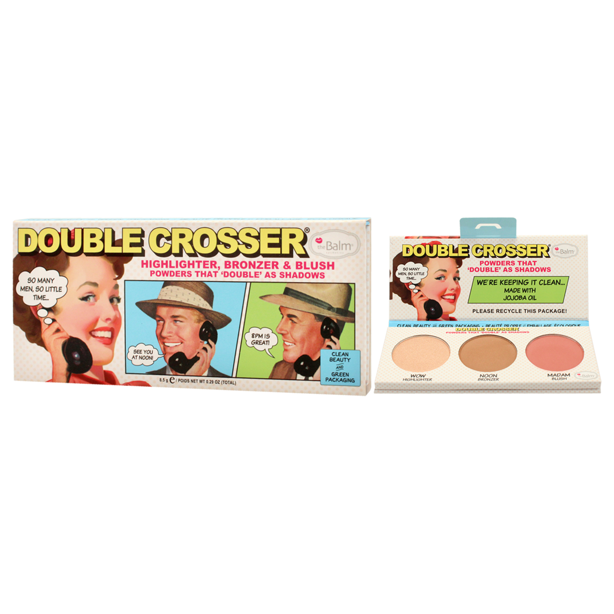 Foto 5 pulgar | Maquillaje Face Palette The Balm Double Crosser Para Mujer, 8.5 Ml - Venta Internacional.