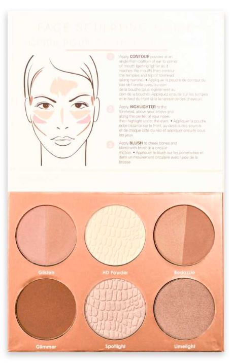 Paleta Makeup Manna Kadar Sculpt & Illuminate - Venta Internacional.