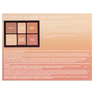Foto 6 | Paleta De Contornos Smashbox Cali Acontour Light Medium Para Mujer - Venta Internacional.