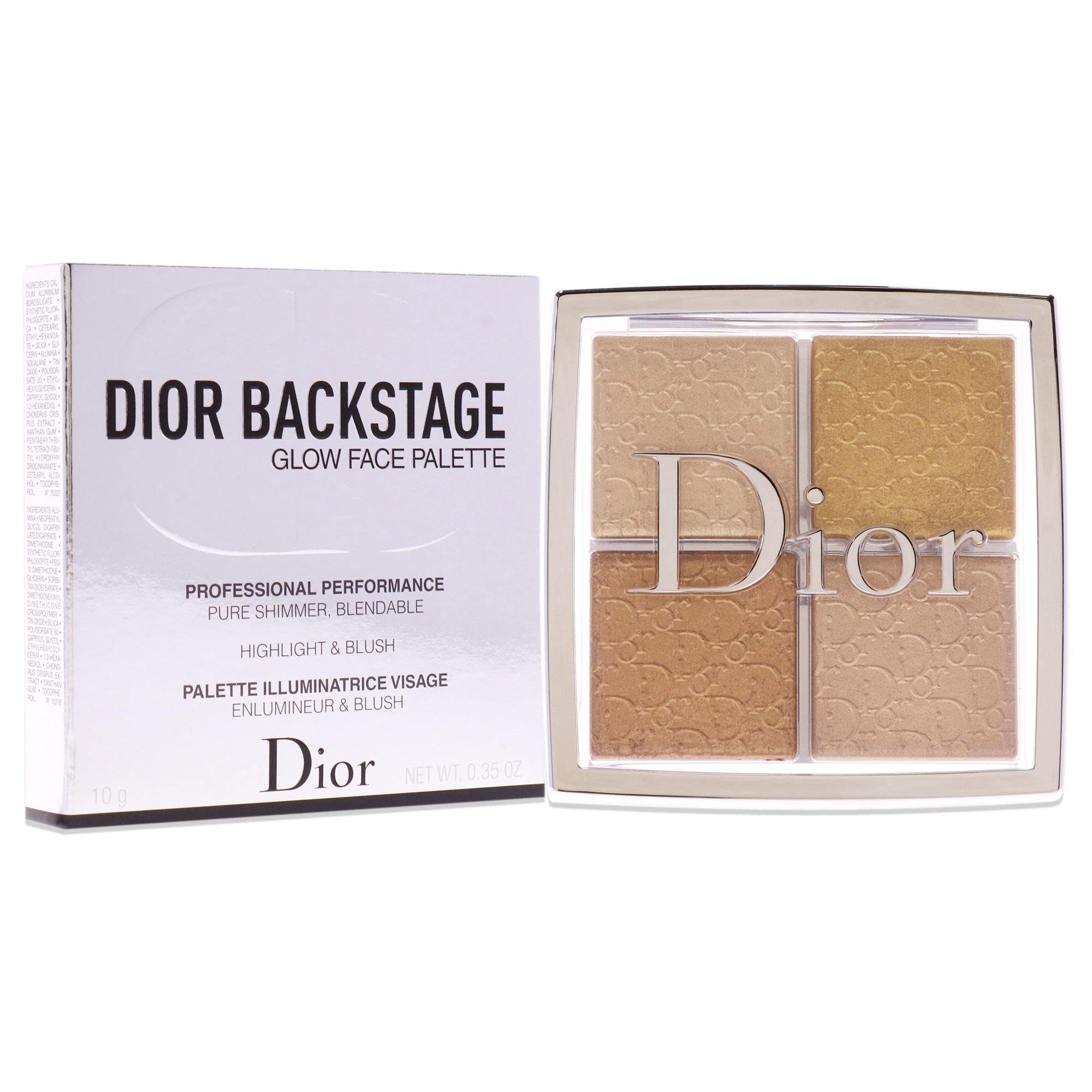 Foto 4 pulgar | Paleta Facial Dior Dior Backstage Glow 003 Pure Gold 10 Ml - Venta Internacional.