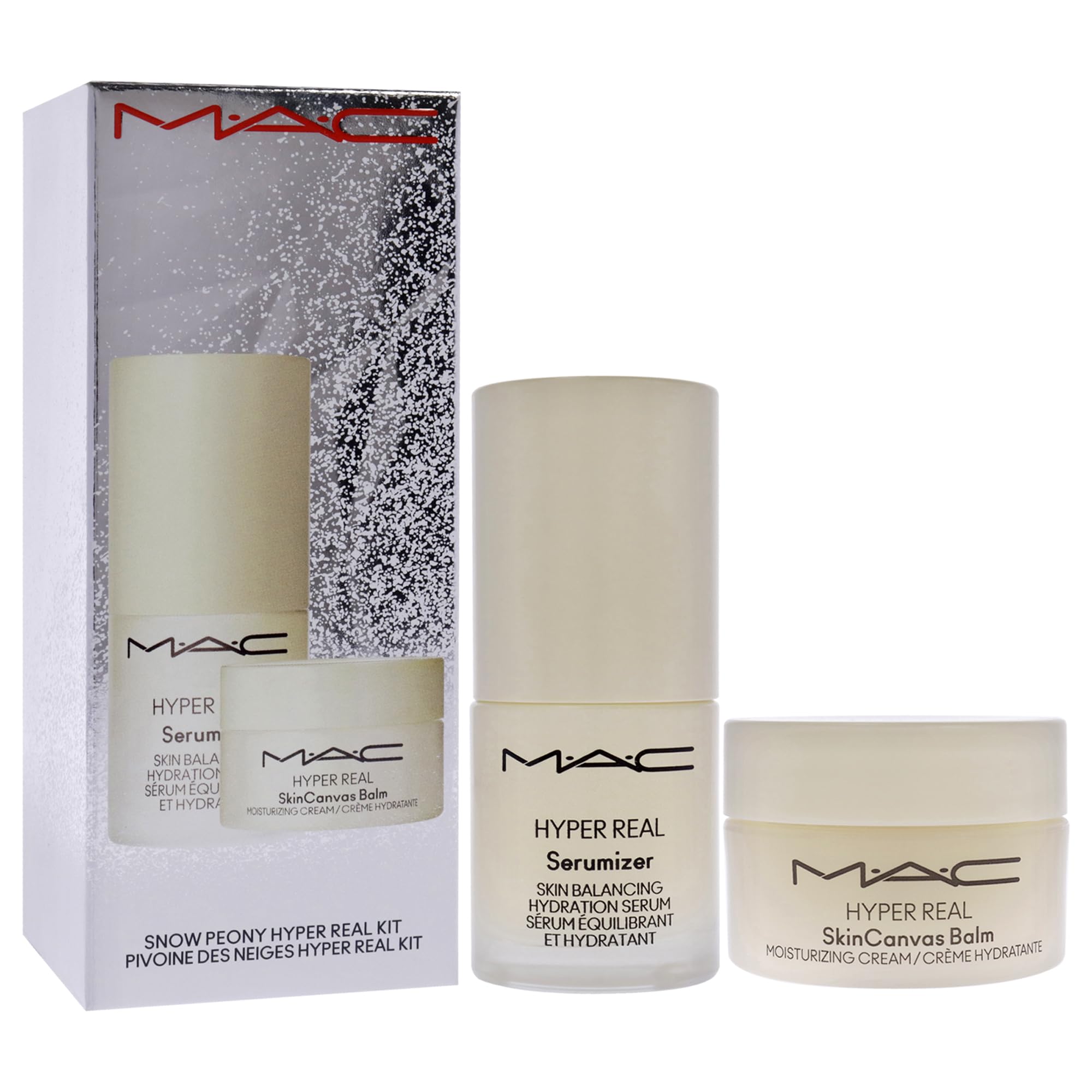 Foto 4 pulgar | Set De Cuidado De La Piel Mac Bizzare Blizzard Snow Peony Hyper Real 15 Ml - Venta Internacional.