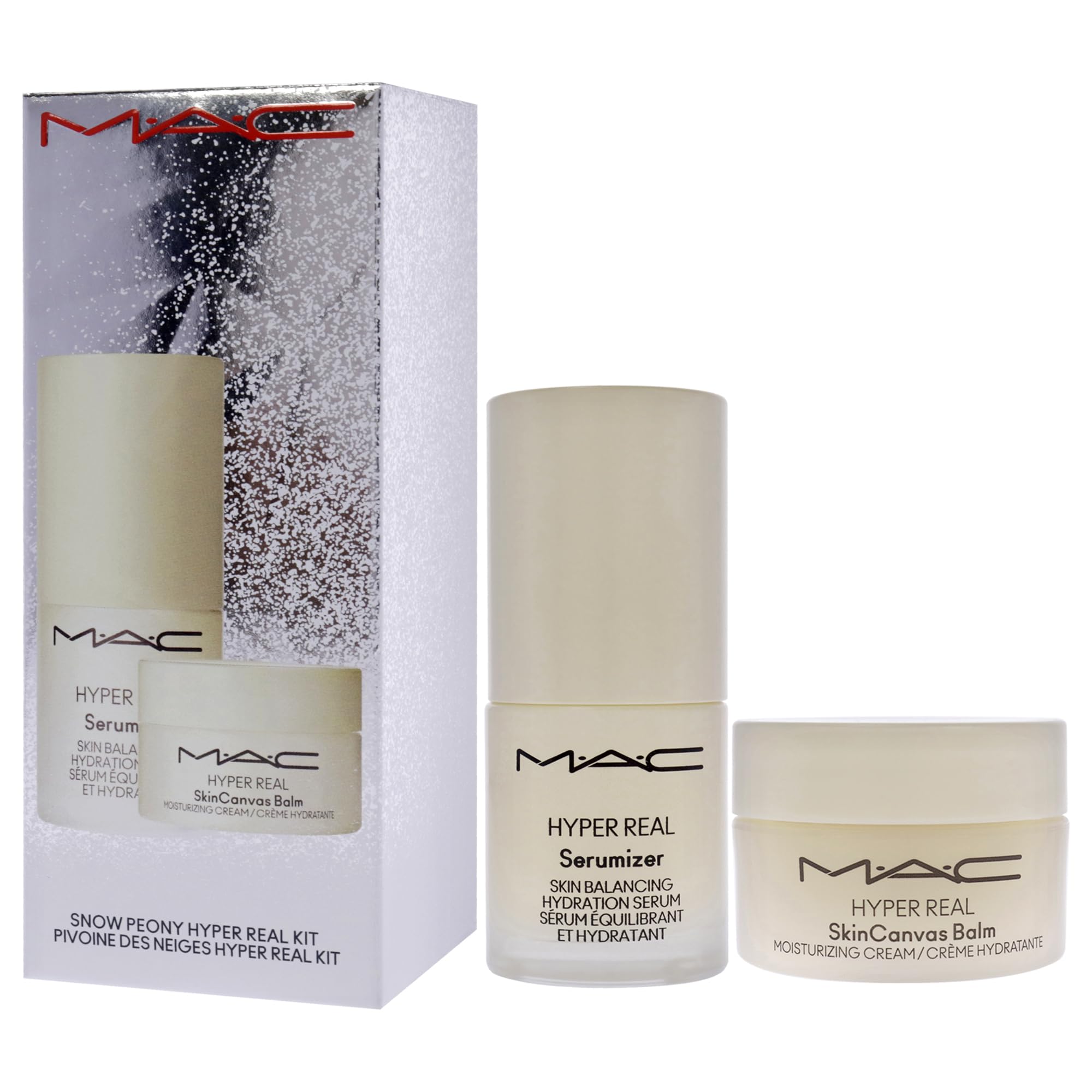 Foto 5 pulgar | Set De Cuidado De La Piel Mac Bizzare Blizzard Snow Peony Hyper Real 15 Ml - Venta Internacional.