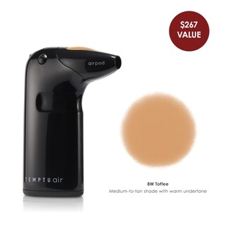 Foto 2 | Kit De Inicio Con Aerógrafo Temptu Air Perfect Canvas Toffee - Venta Internacional.