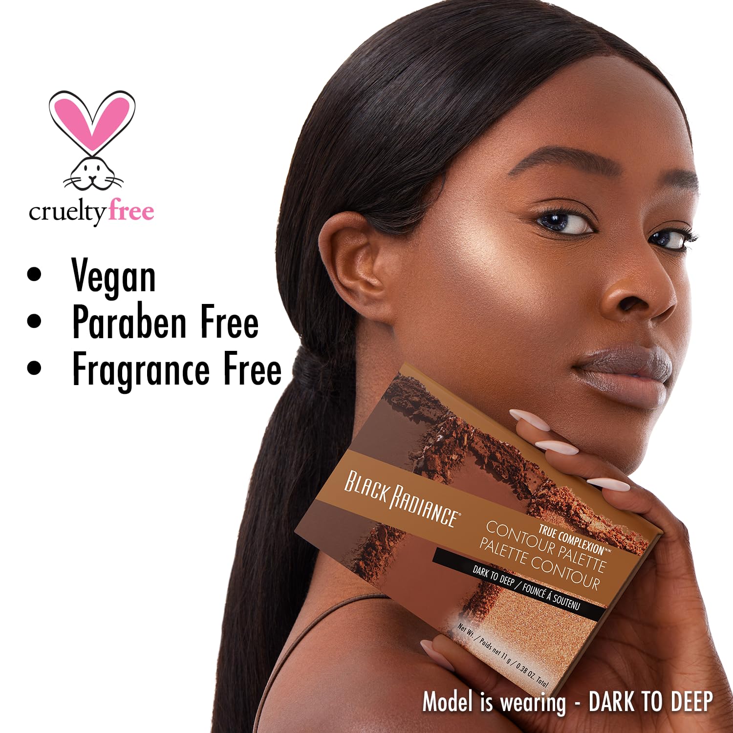 Foto 4 pulgar | Paleta De Contorno Black Radiance True Complexion Medio-oscuro - Venta Internacional.