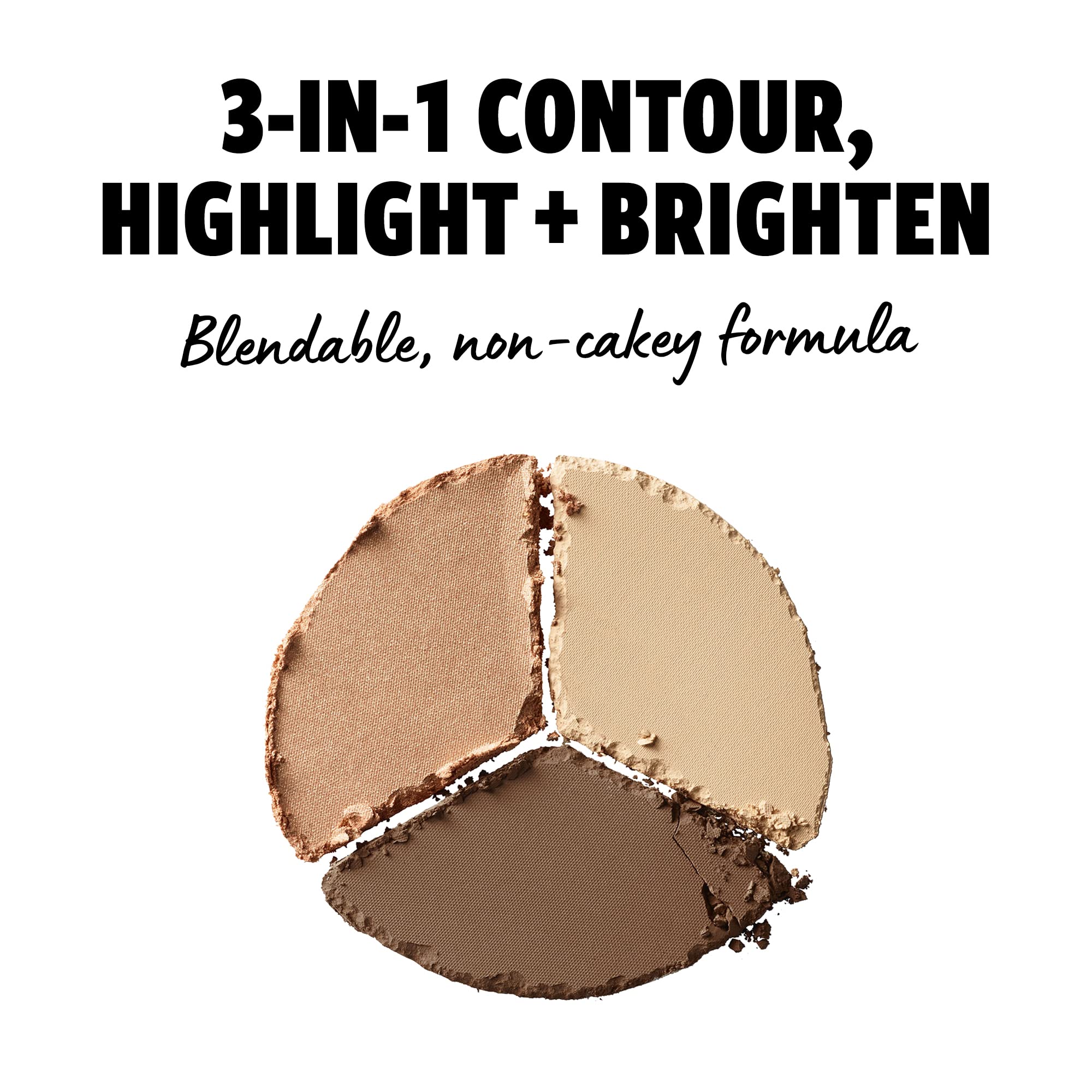 Foto 3 pulgar | Paleta De Contorno Nyx Professional Makeup En 3 Pasos Para Esculpir - Venta Internacional.