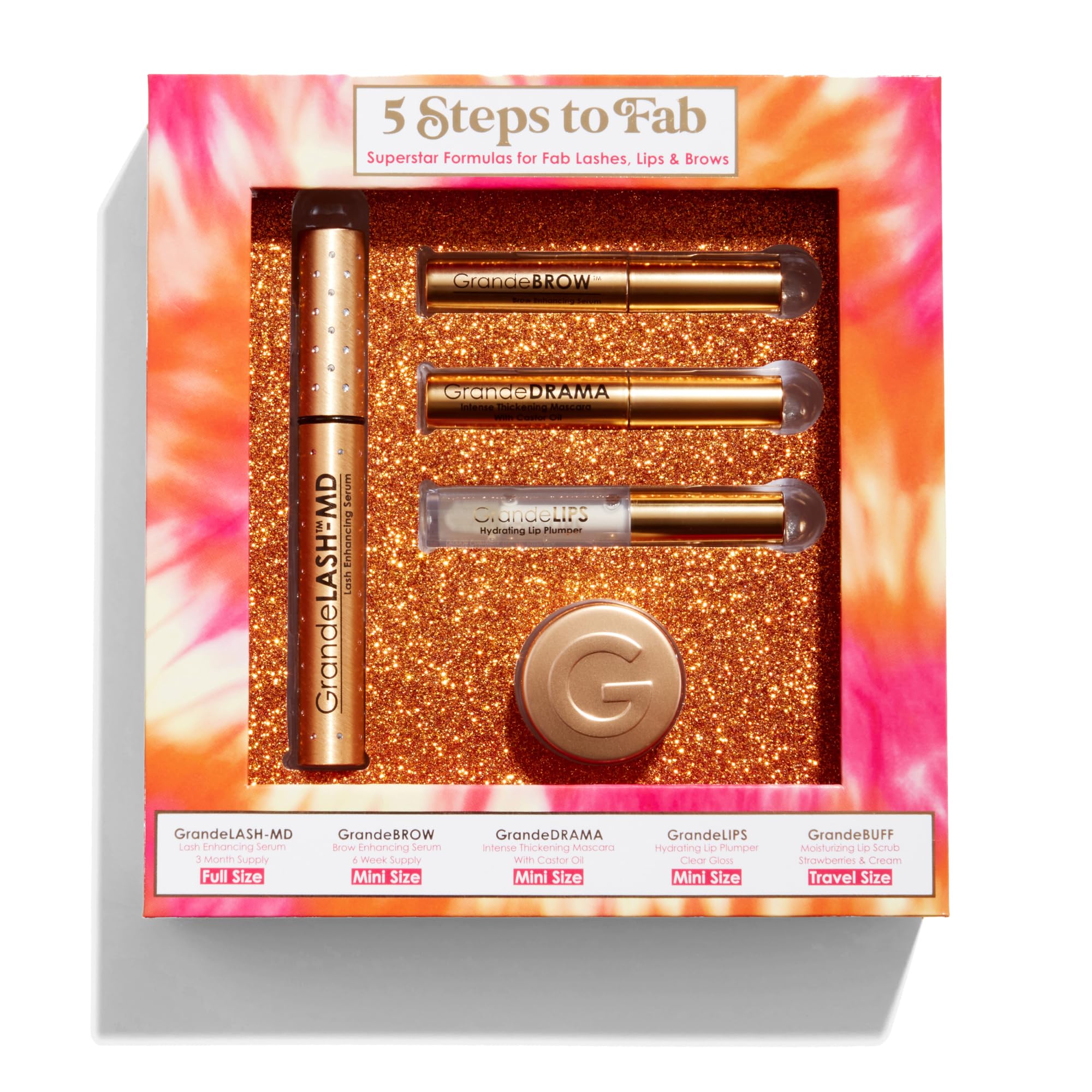 Set De Cosméticos Grande Cosmetics 5 Steps To Fab - Venta Internacional.