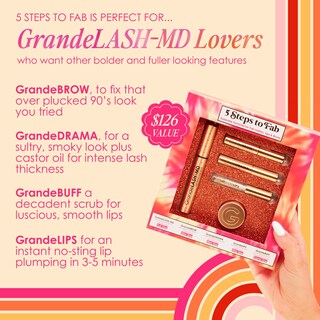 Foto 6 | Set De Cosméticos Grande Cosmetics 5 Steps To Fab - Venta Internacional.