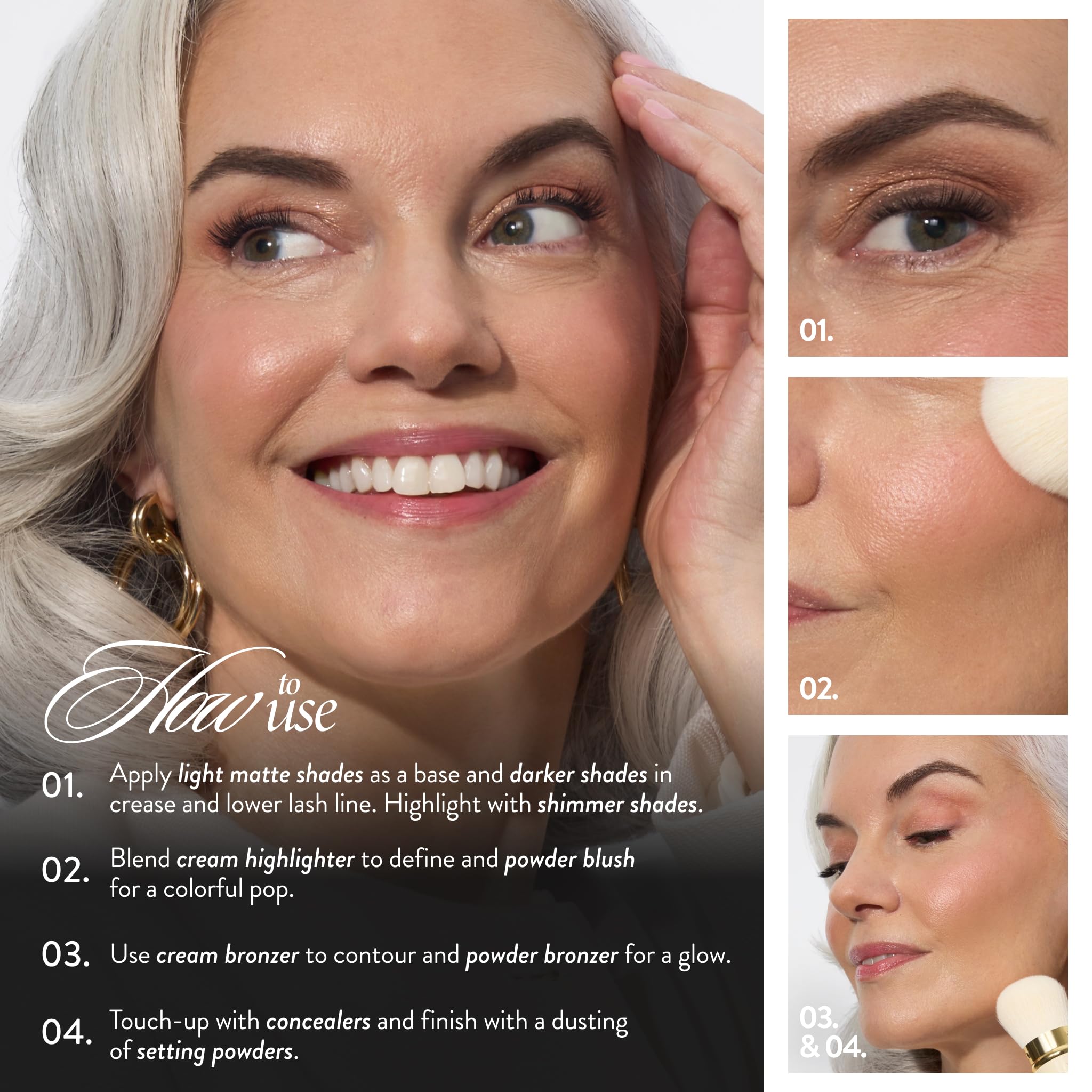 Foto 5 pulgar | Paleta De Maquillaje Laura Geller Rsvp Ready Full Face Holiday - Venta Internacional.