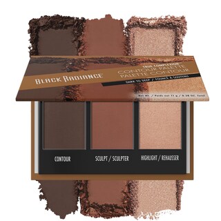 Foto 1 | Paleta De Contorno Black Radiance True Complexion De Oscuro A Profundo - Venta Internacional.