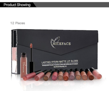 Foto 4 | Set De Maquillaje Foundations Concealers Nude Velvet Lipstick Kit - Venta Internacional.