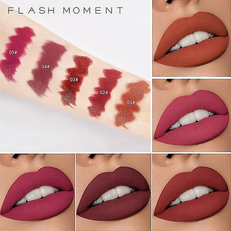 Foto 4 pulgar | Set De Maquillaje Flashmonet Foundations Y Correctores Con 5 Minilápices Labiales - Venta Internacional.