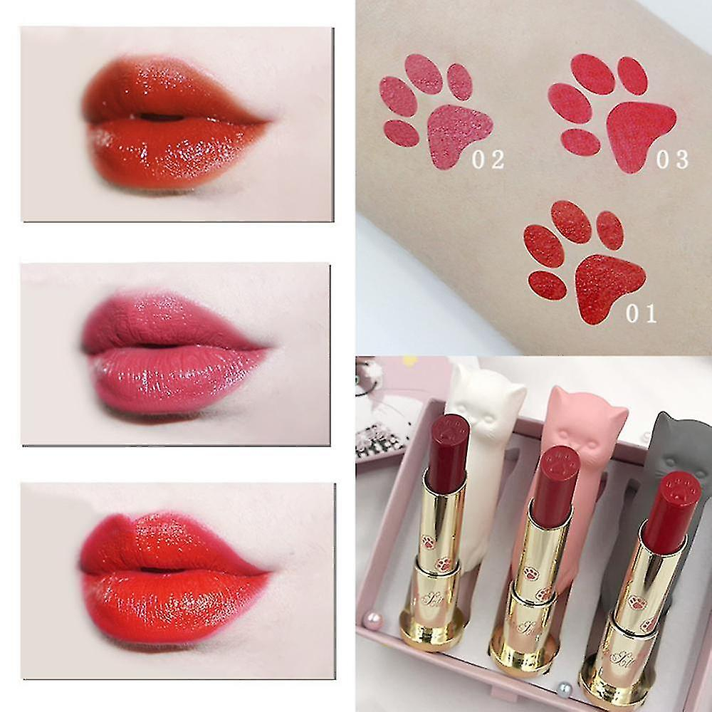 Foto 4 pulgar | Set De Maquillaje Huoguo Foundations  Correctores Y Pintalabios  3 Unidades - Venta Internacional.