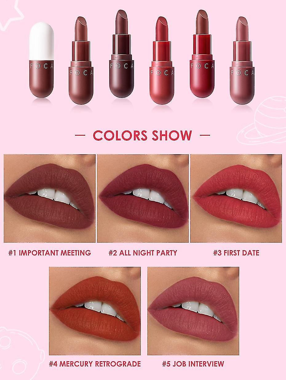 Foto 4 pulgar | Set De Maquillaje Huoguo Foundations Concealers Mini Matte Lipstick - Venta Internacional.