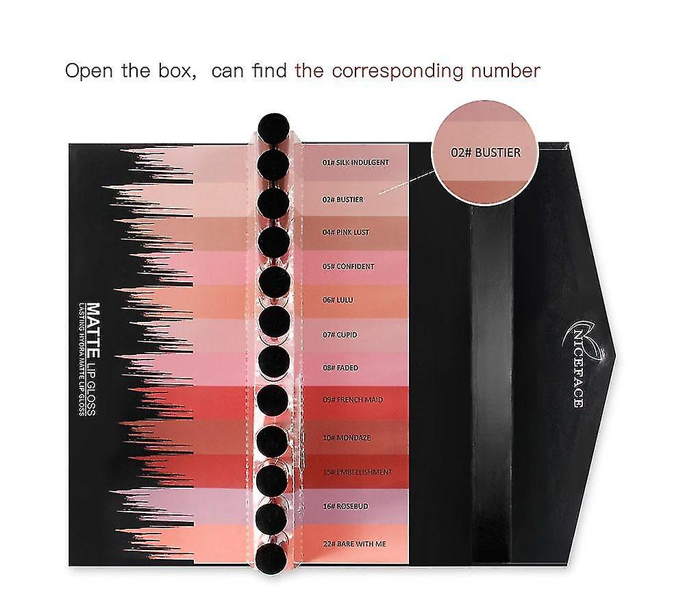 Foto 4 pulgar | Set De Maquillaje Niceface Foundations Concealers Velvet Lipstick - Venta Internacional.