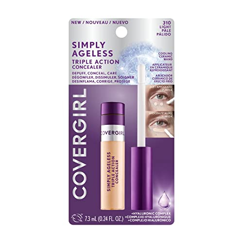 Foto 8 pulgar | Venta Internacional - Corrector CoverGirl Simply Ageless Triple Action Light