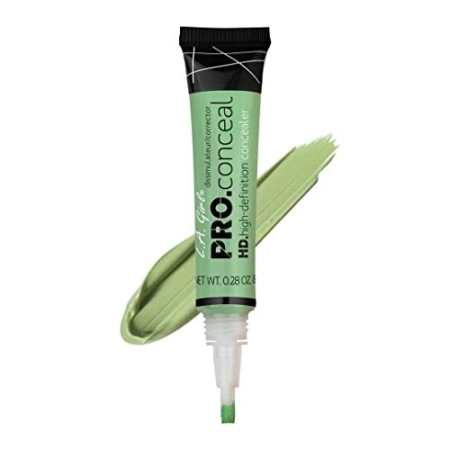 Foto 2 pulgar | Venta Internacional - Corrector L.a. Girl Pro Conceal Hd, Corrector Verde, 0.28