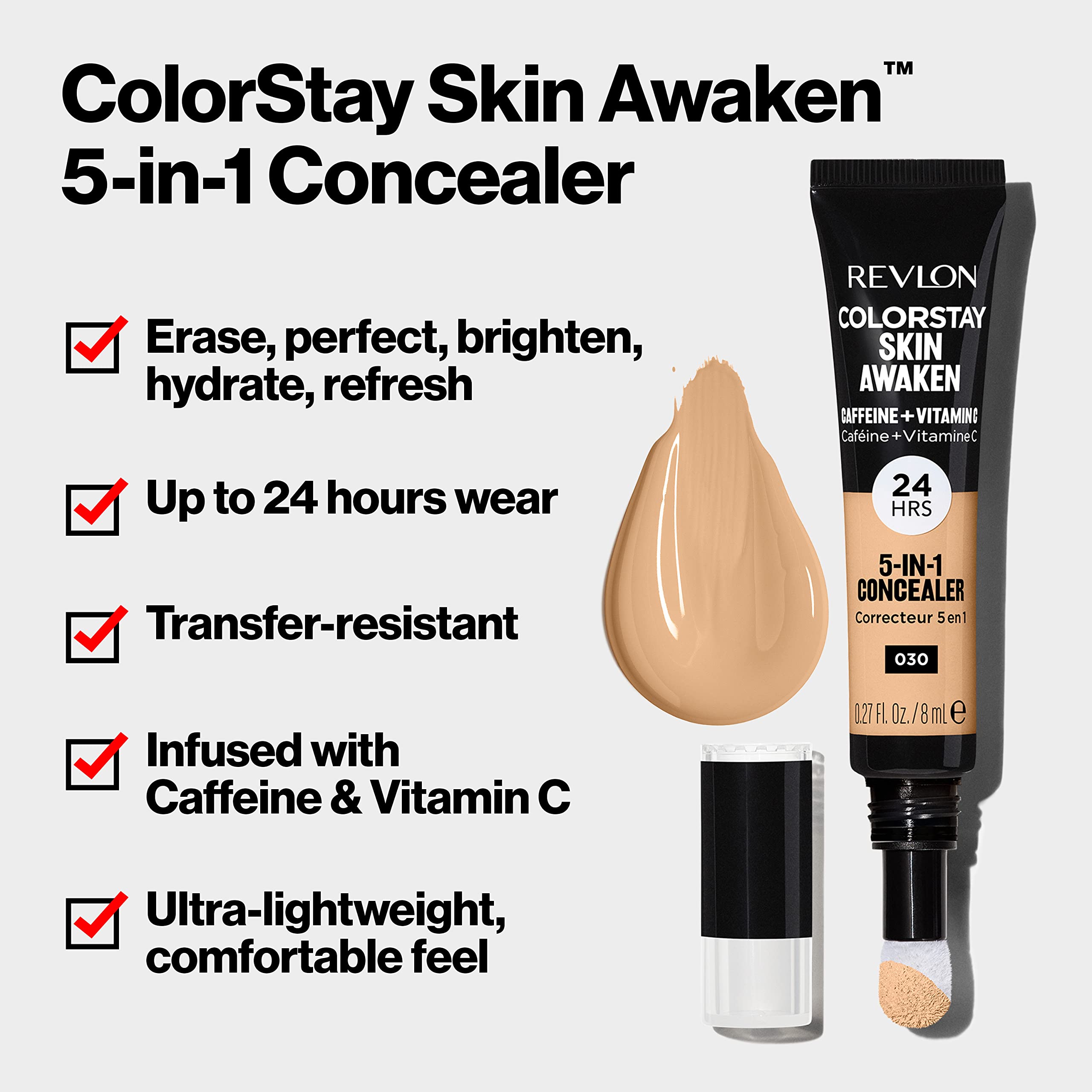 Foto 5 pulgar | Corrector Revlon Colorstay Skin Awaken 5 En 1 015 Light 8 Ml - Venta Internacional