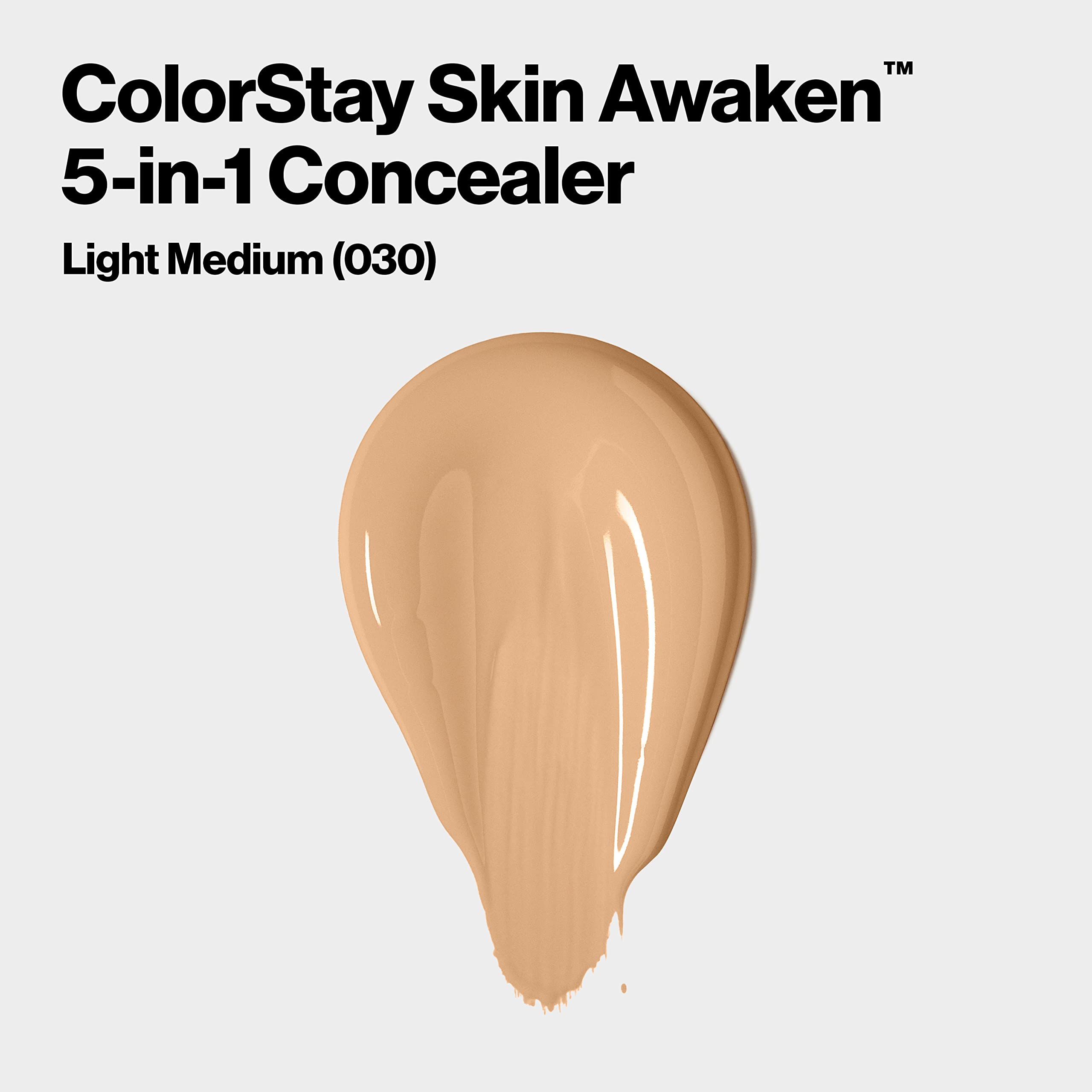 Foto 3 pulgar | Corrector Revlon Colorstay Skin Awaken 5 En 1 030 Light Medium - Venta Internacional