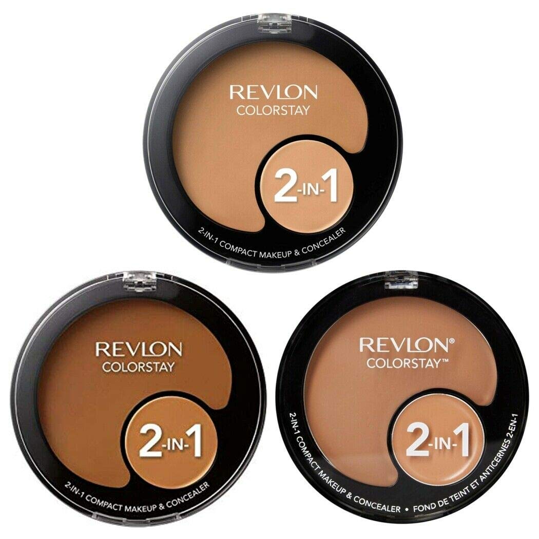 Foto 4 pulgar | Maquillaje Y Corrector Compactos Revlon Colorstay Sand Beige - Venta Internacional