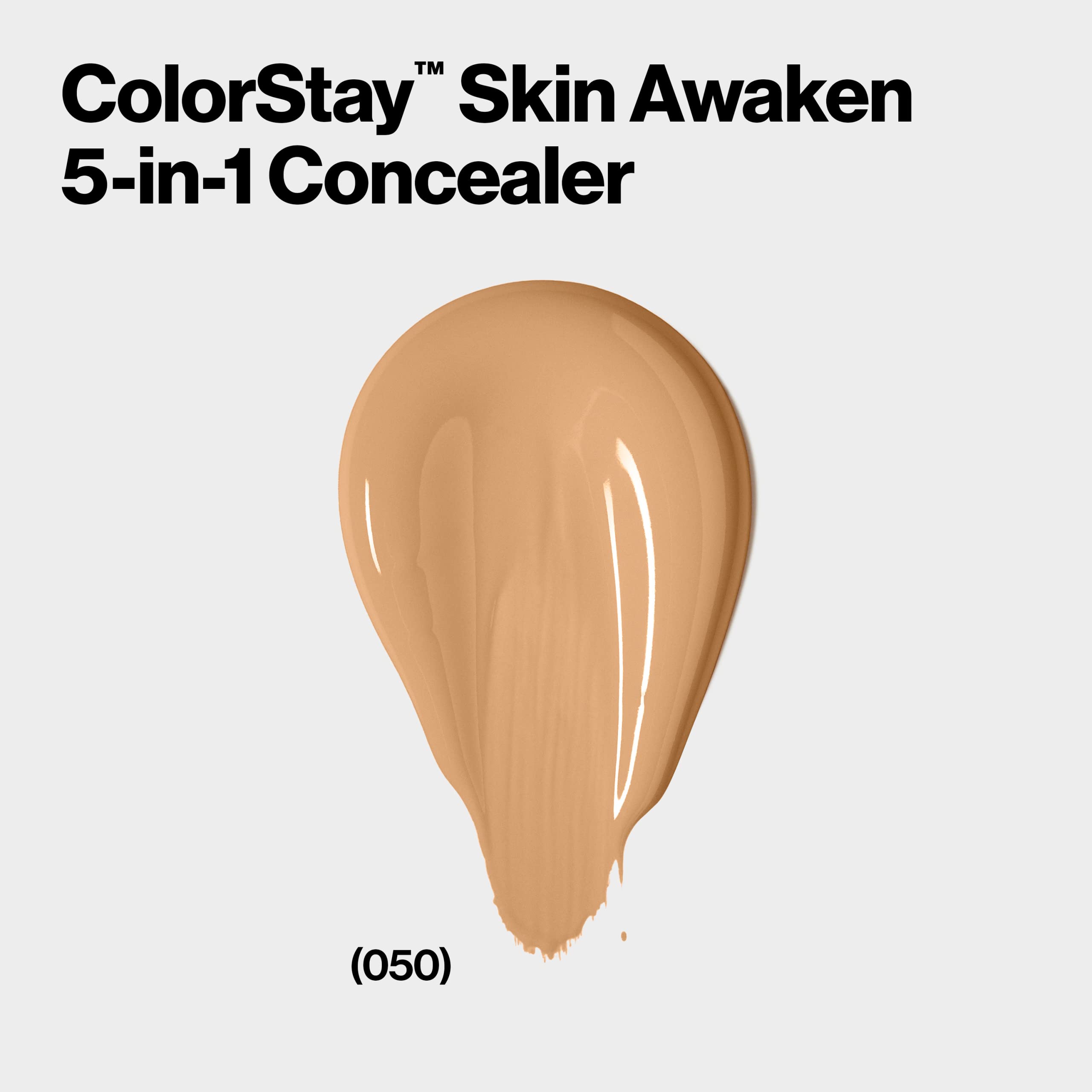 Foto 6 pulgar | Corrector Revlon Colorstay Skin Awaken 5 en 1 050 Medium Deep - Look Despierto