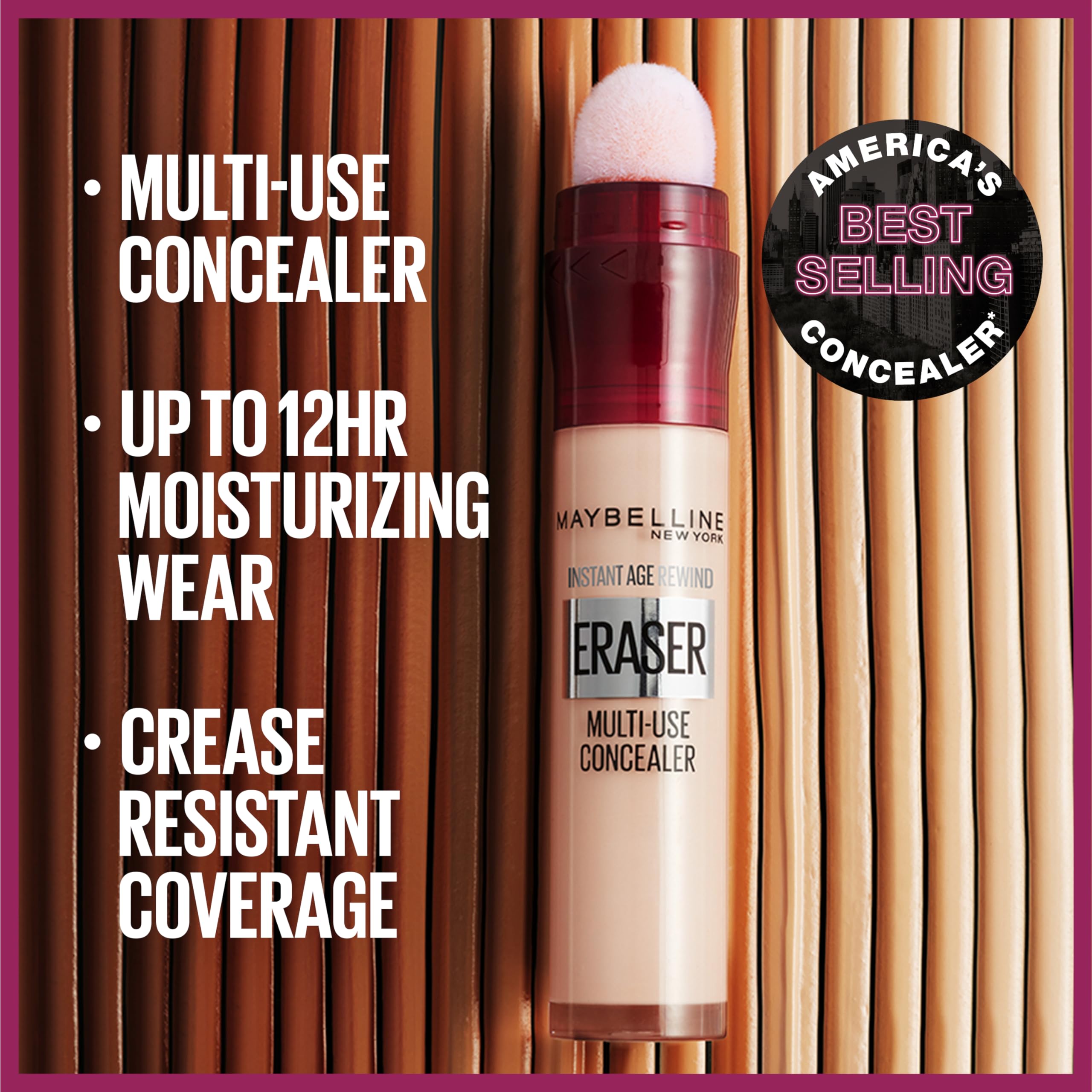 Foto 6 pulgar | Corrector Maybelline Instant Age Rewind Borrador Dark Circles 122 - Venta Internacional