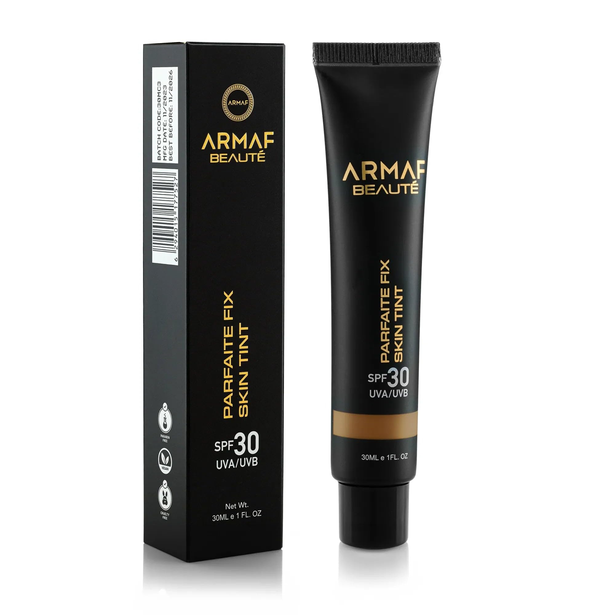 Foto 2 pulgar | Crema Hidratante Con Color Armaf Beauté Parfaite Fix Spf 30 30 Ml - Venta Internacional.
