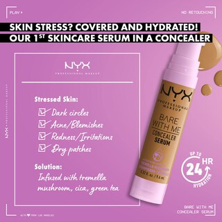 Foto 2 | Sérum Corrector Nyx Professional Makeup Bare With Me Light - Venta Internacional
