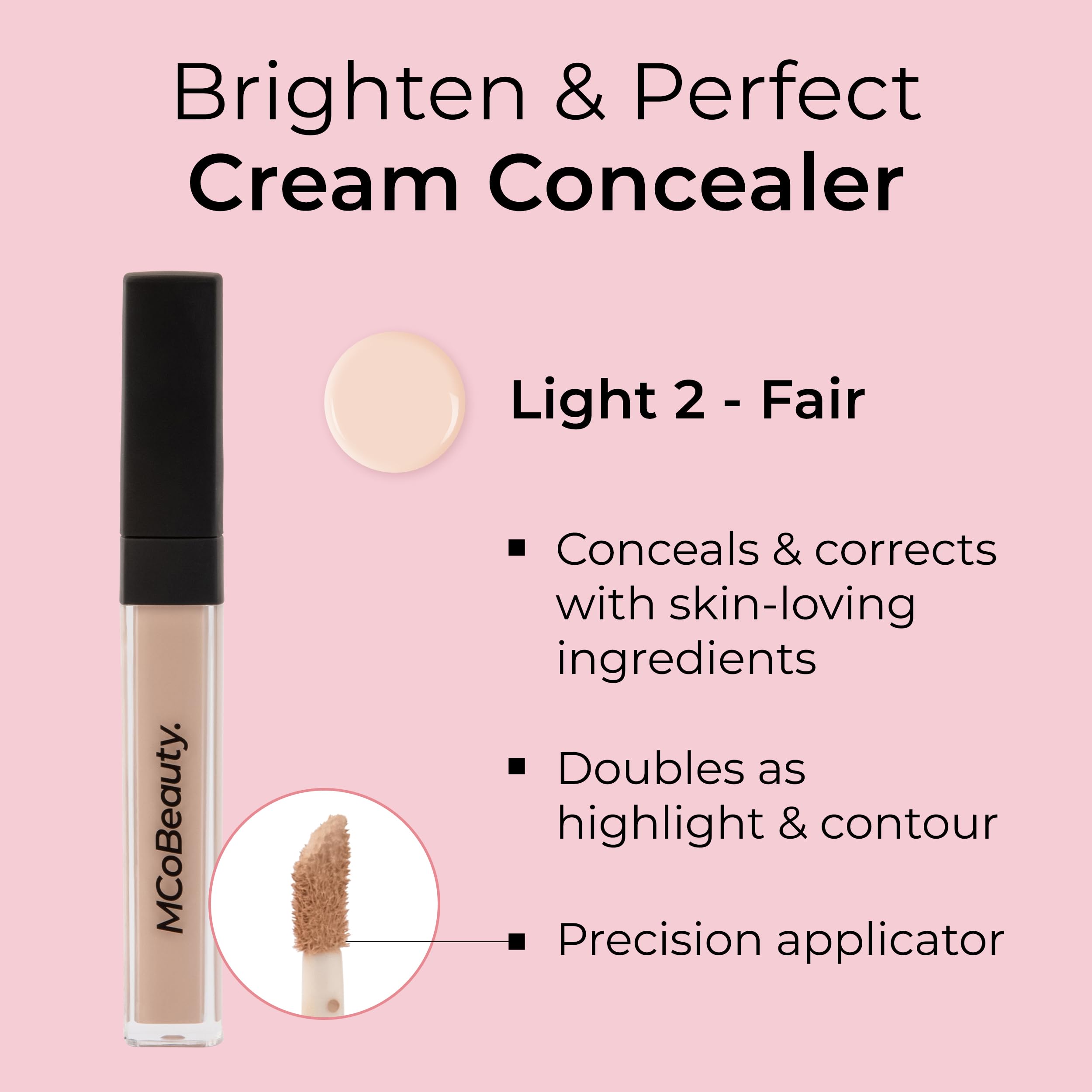 Foto 4 pulgar | Corrector Mcobeauty Brighten & Perfect Cream 1 Light Fair - Venta Internacional.