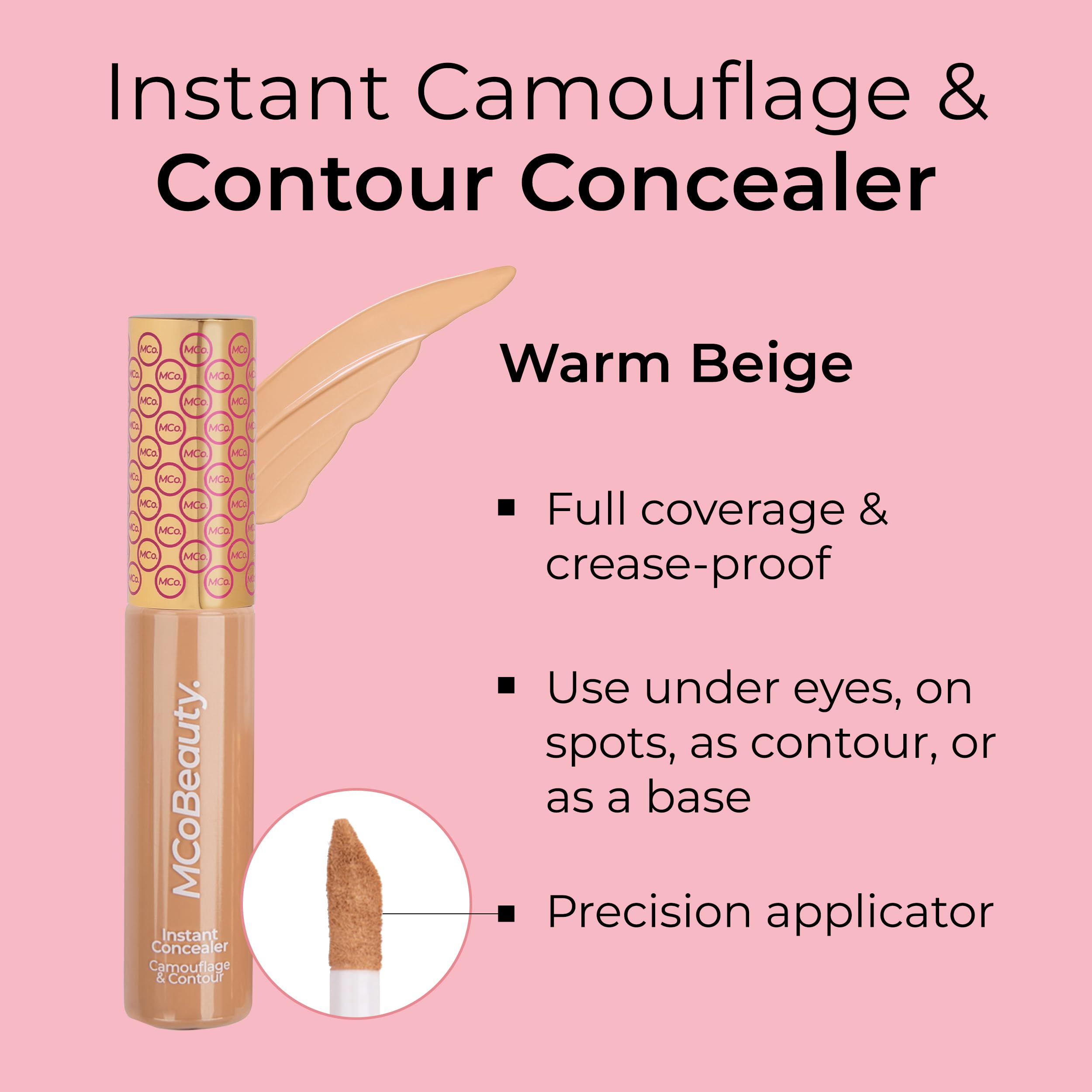 Foto 3 pulgar | Corrector Mcobeauty Instant Camouflage & Contour Beige Cálido - Venta Internacional.