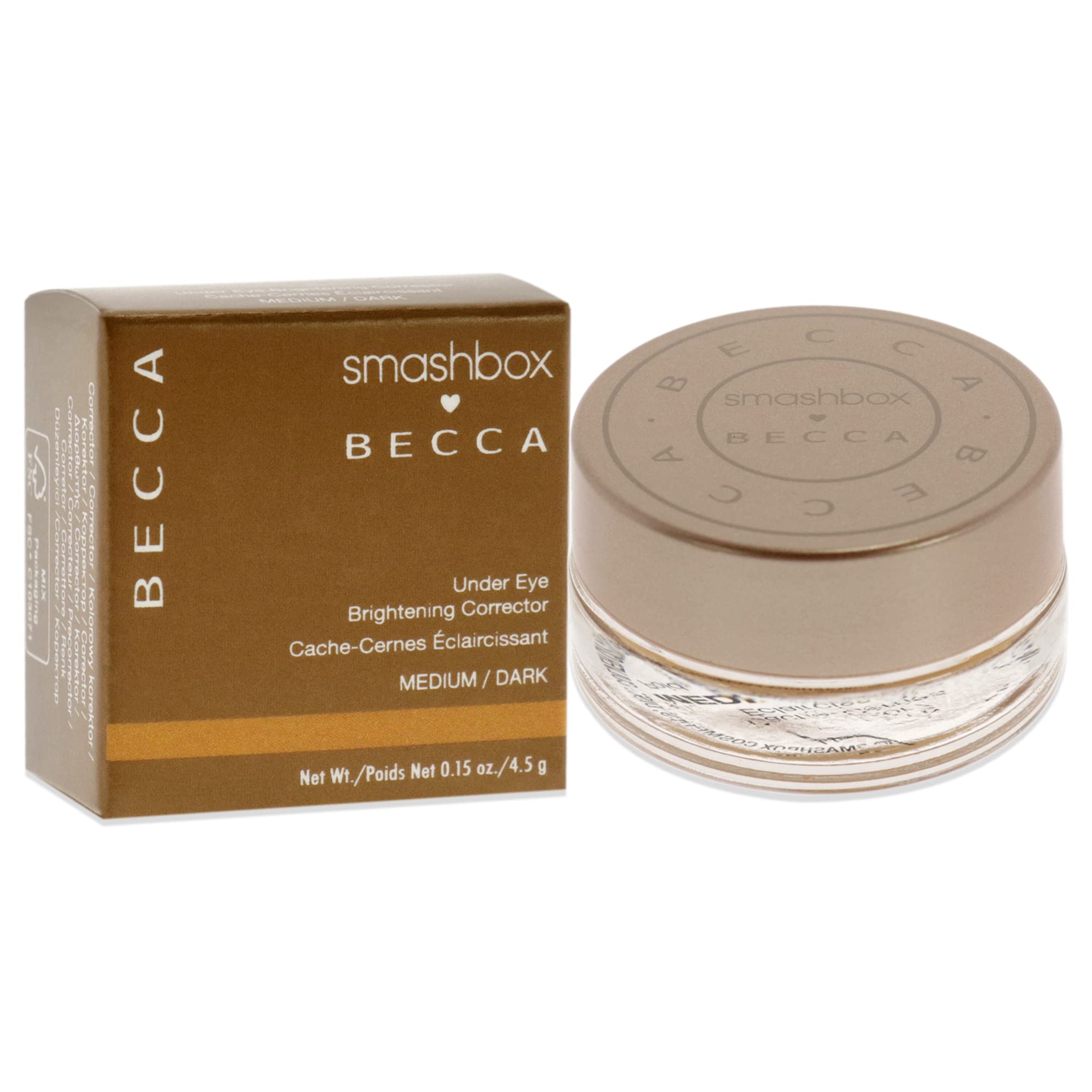 Foto 4 pulgar | Corrector Iluminador Smashbox Becca Under Eye Medium Dark - Venta Internacional.