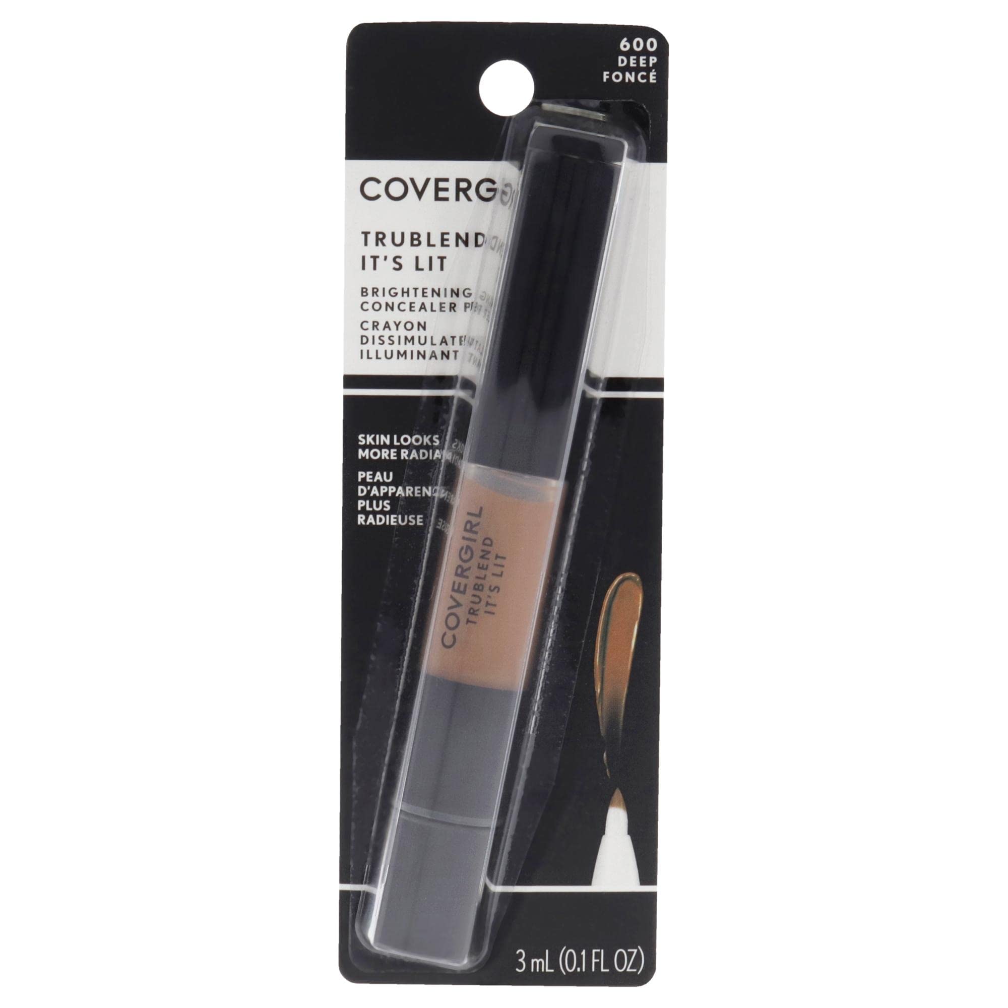 Foto 2 pulgar | Corrector Covergirl Trublend It's Lit Deep D6-d8, 3 Ml - Venta Internacional.