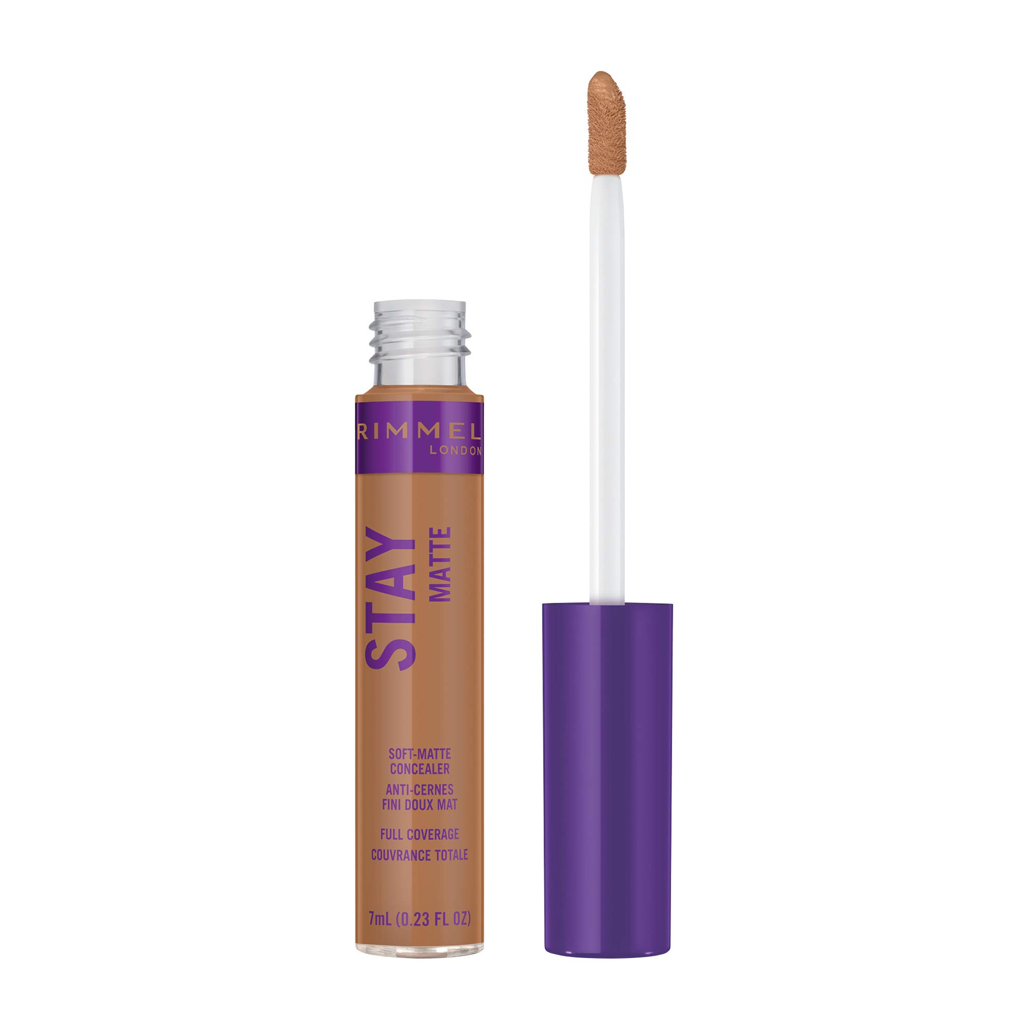 Corrector Rimmel London Stay Matte 360 Bronze, 6,8 Ml, 24 Horas - Venta Internacional.
