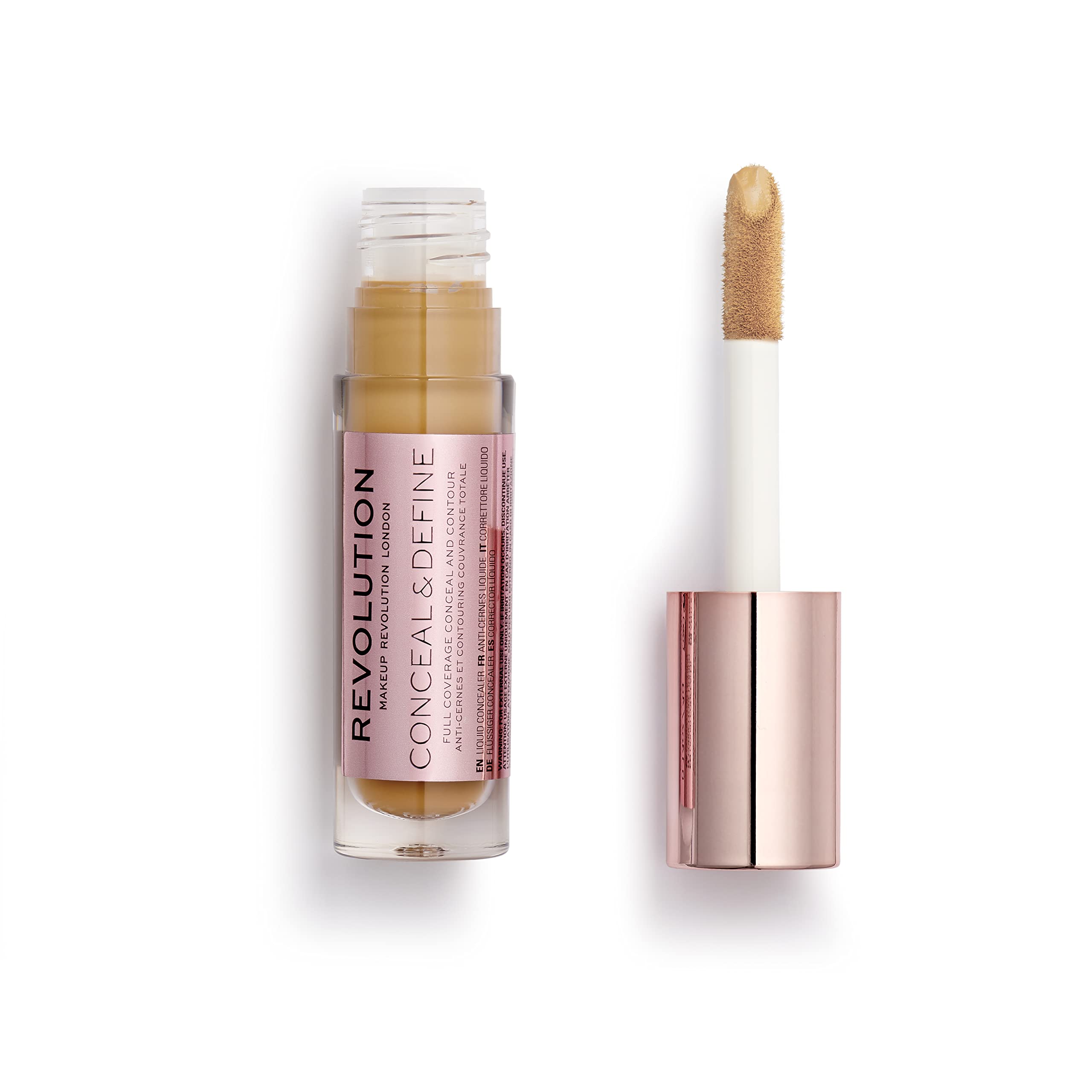 Foto 3 pulgar | Corrector Makeup Revolution Conceal And Define C12.2, 20 Ml - Venta Internacional.