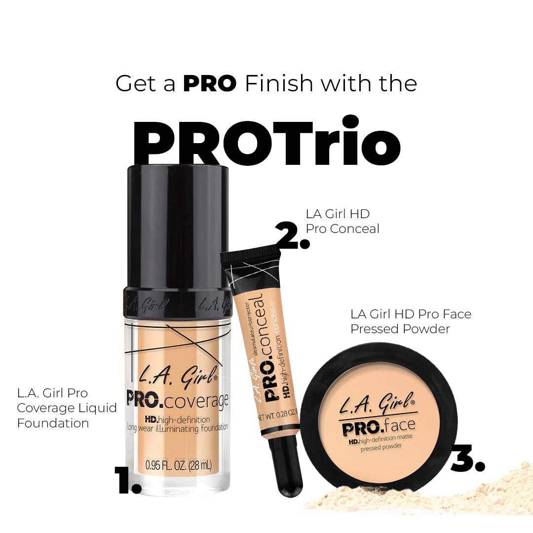 Foto 6 pulgar | Corrector L.a. Girl Pro Conceal Hd, Color Beige Puro, 8 Ml - Venta Internacional.