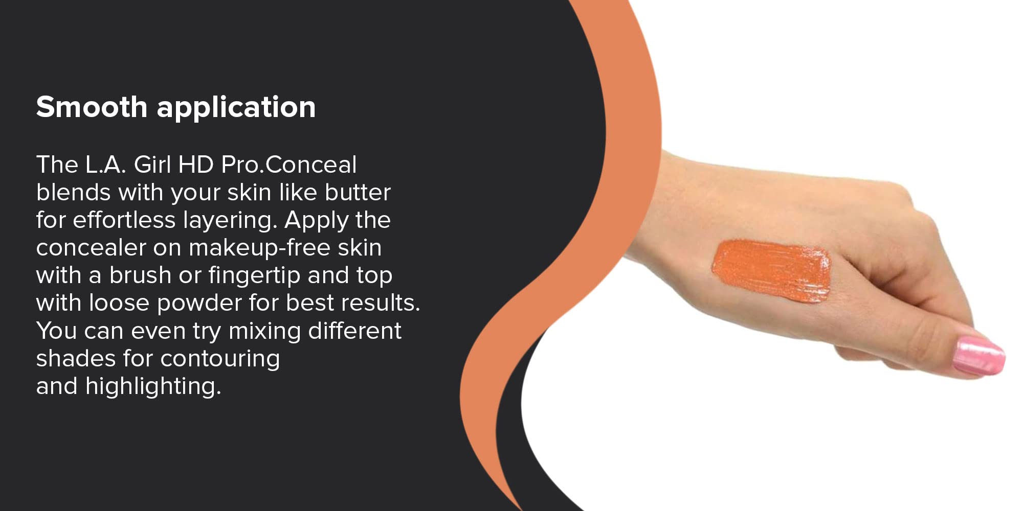 Foto 7 pulgar | Corrector L.a. Girl Pro Conceal Hd 8 Ml (corrector Naranja) - Venta Internacional.