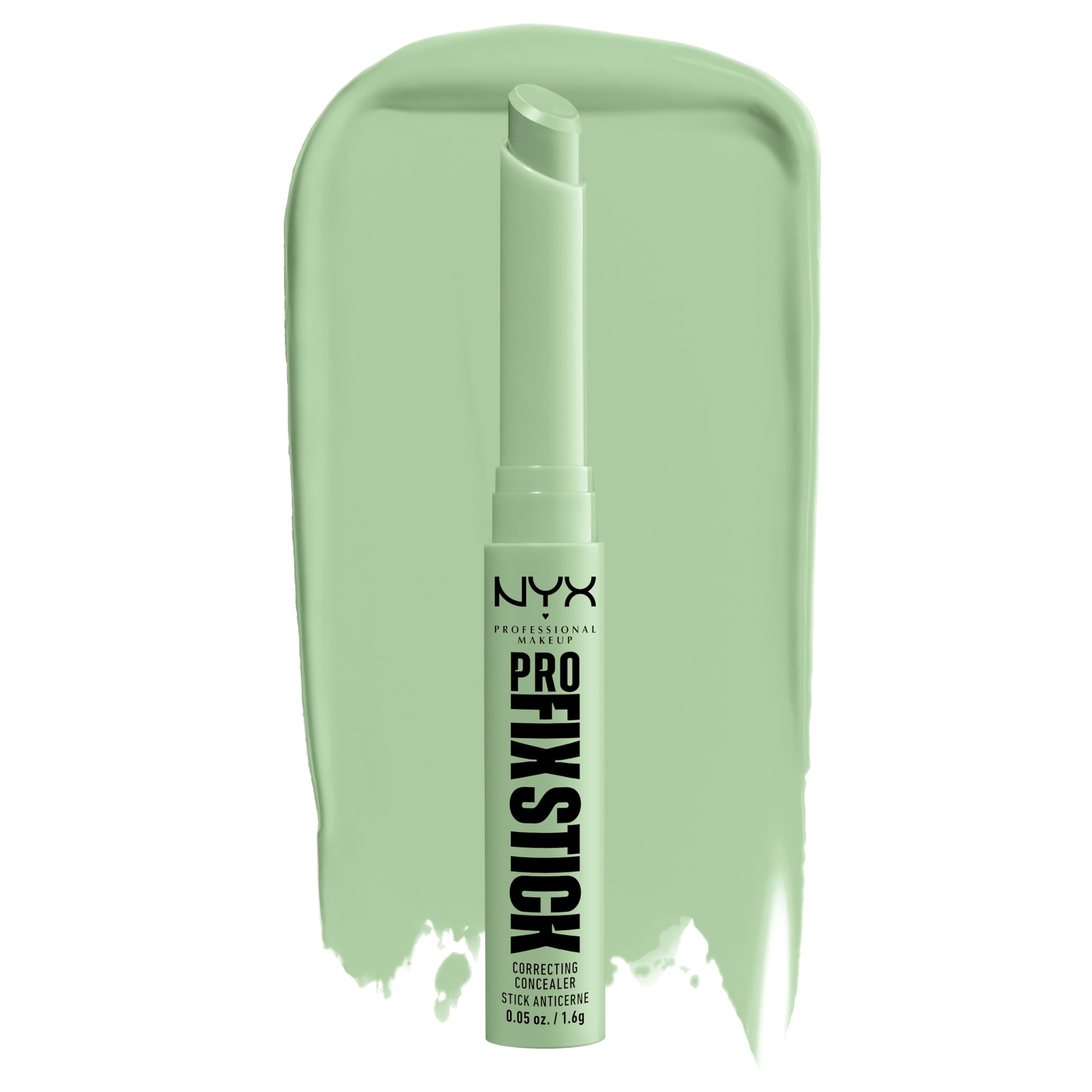 Lápiz Corrector Nyx Professional Makeup Pro Fix Stick Verde - Venta Internacional.