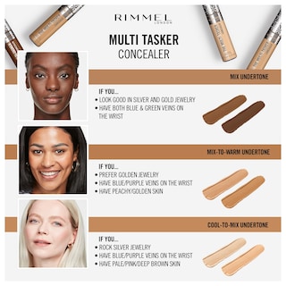 Foto 6 | Corrector Rimmel London Multitasker 040 Ivory, 10 Ml, Vegano - Venta Internacional.