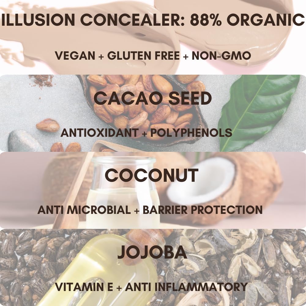 Foto 6 pulgar | Corrector Baeblu Organic Full Coverage 100% Natural Usa - Venta Internacional.