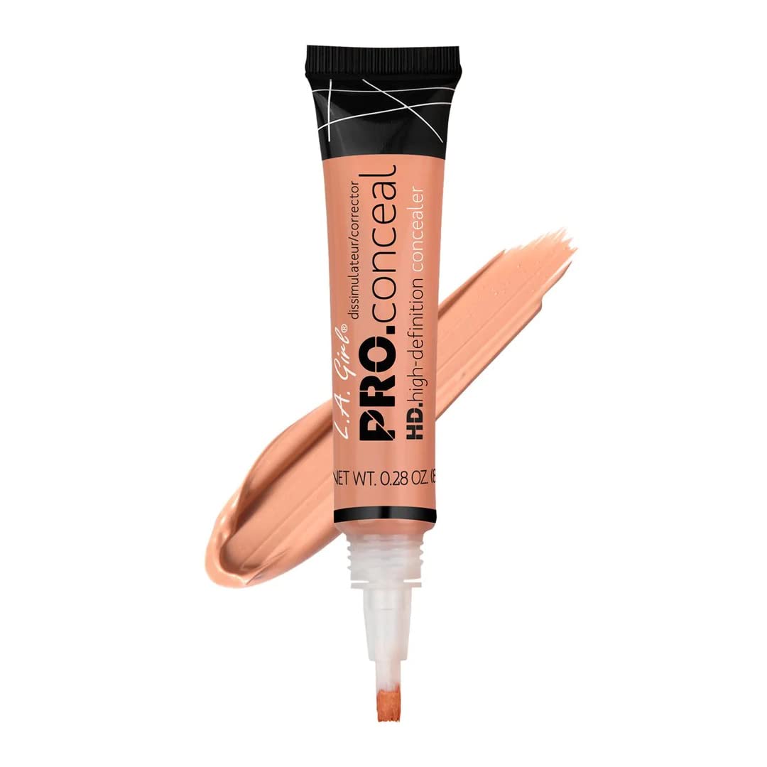 Corrector De Melocotón L.a. Girl Pro Conceal Hd, 8 Ml - Venta Internacional.